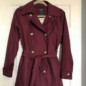 Abercrombie pea coat/trench coat